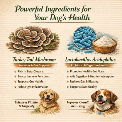 Turkey Tail + Probiotic Scoops